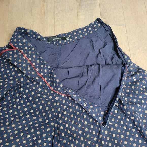 Ark and Co navy blue wide leg shorts size Medium - Picture 6 of 14